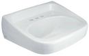 Zurn White Pedestal Vessel 