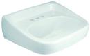 21-1/2 x 18-1/4 in. Dual Mount Bathroom Sink in White