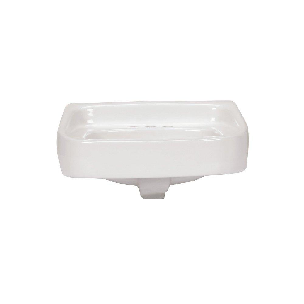 Zurn White Pedestal Vessel 