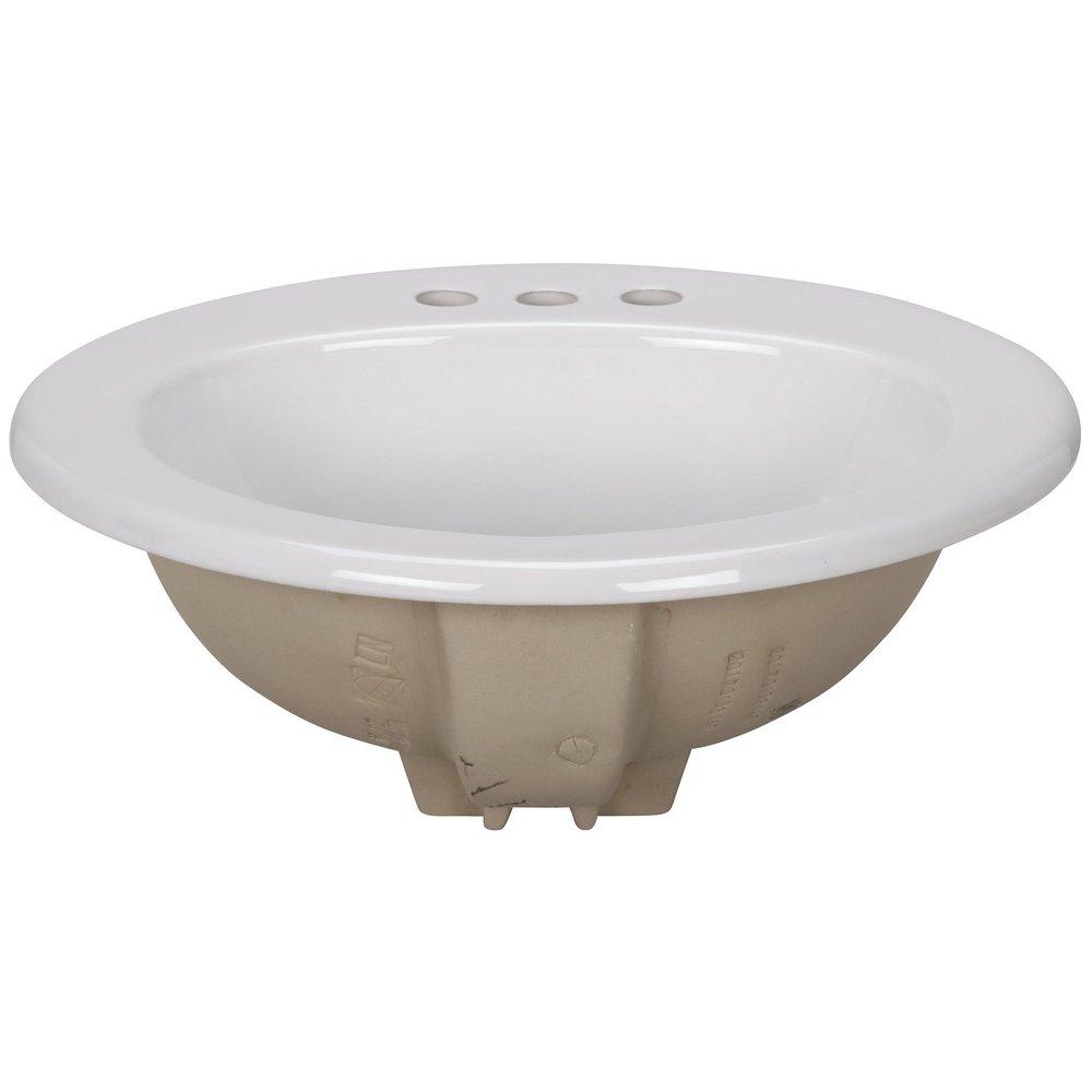 Zurn White Drop-in Basin 