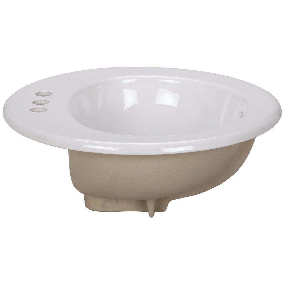 Zurn White Drop-in Basin 