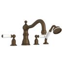 Perrin & Rowe&reg; English Bronze Two Handle Roman Tub Faucet