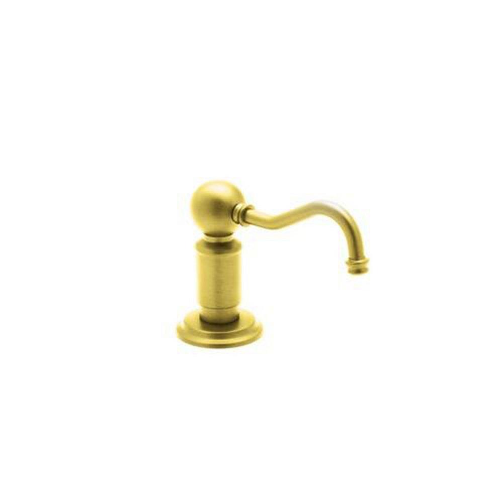 ROHL&reg; Inca Brass 3-1/2 in. 12 oz Kitchen Soap Dispenser 