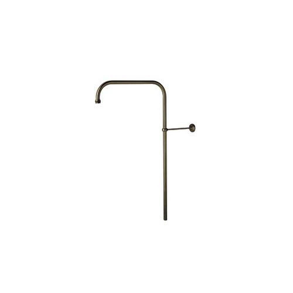 Perrin & Rowe&reg; English Bronze 31 in. Rigid Riser Shower Outlet 