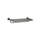 ROHL&reg; Tuscan Brass 23-1/2 in. Towel Shelf and Bar 