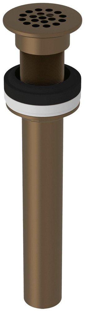 ROHL&reg; English Bronze GRID DRAIN NON SLOTTED 