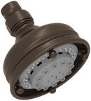 ROHL&reg; Tuscan Brass Multi Function Champagne, Classic and Massage Showerhead 