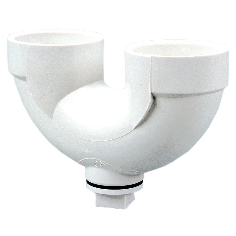 1-1/2 PVC DWV Return BEND With Cleanout 