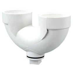 1-1/2 PVC DWV Return BEND With Cleanout