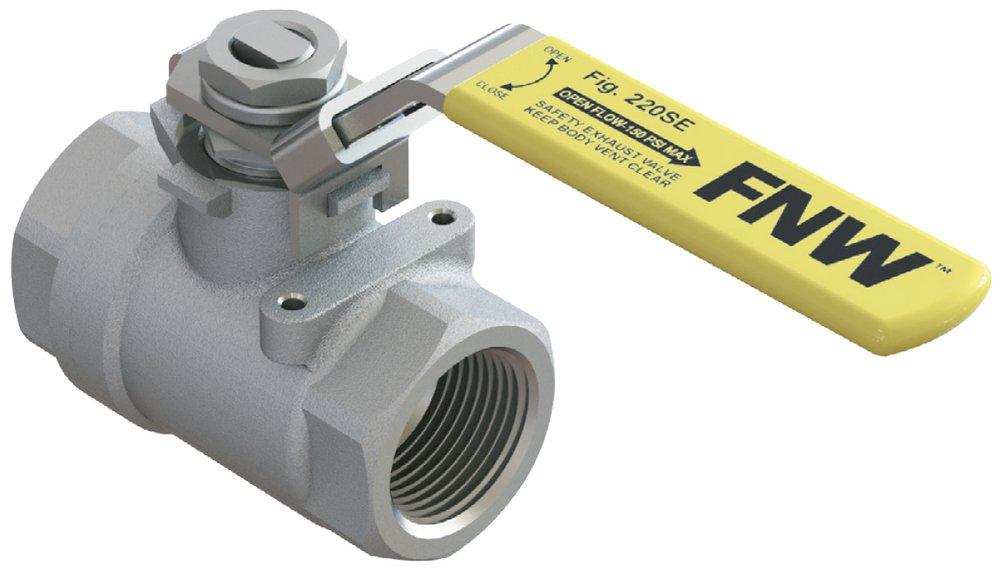 FNW&reg; 304 Stainless Steel Full Port NPT 150# Ball Valve 
