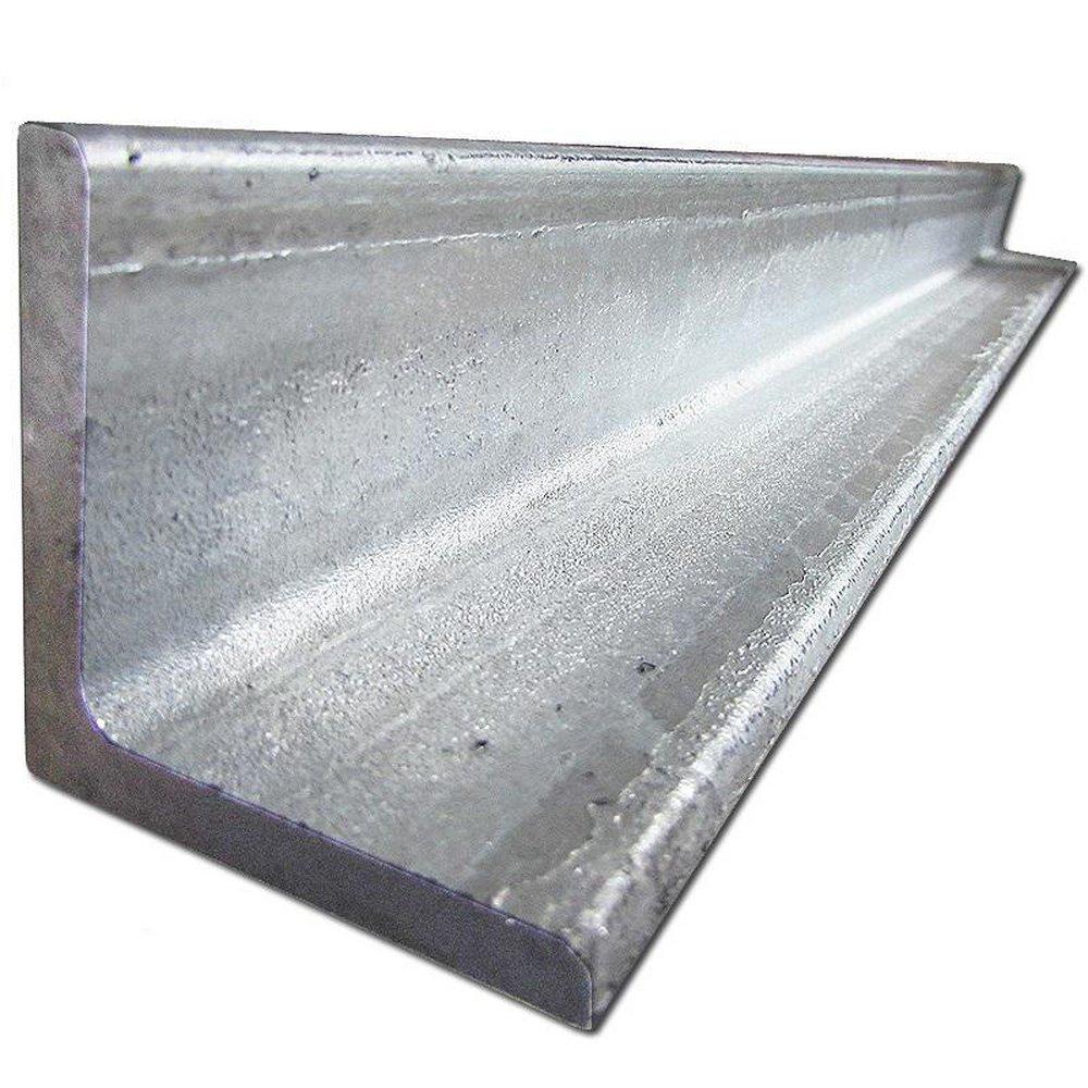 3 x 3 x 1/4 in. Galvanized Steel Angle 