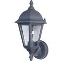 Maxim Lighting&reg; Black 15 x 8 in. 100W 1-Light Outdoor Wall Lantern 