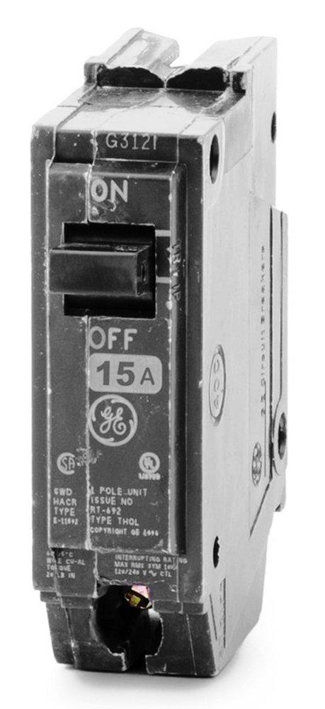 GE Industrial Systems 120/240V 1 Pole Circuit Breaker 