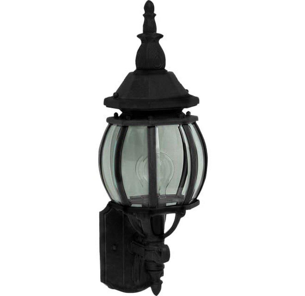 Maxim Lighting&reg; Black 18 x 6-1/2 in. 100W 1-Light Outdoor Wall Lantern 