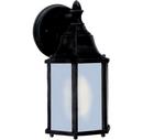 Maxim Lighting&reg; Black 10 in. 60W Wall Mount Medium Lantern 