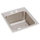 19-1/2 x 22 in. 2 Hole Stainless Steel Single Bowl Drop-in Kitchen Sink in Lustrous Satin