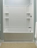 Sterling Biscuit 60 x 33-1/4 in. Tub and Shower 