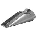 3-1/4 x 10 x 6 in. Galvanized End Boot