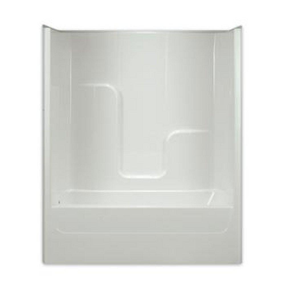 Aquarius Industries White 60 x 32 in. Fiberglass Reinforced Plastic Tub and Shower in White 