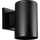 Progress Lighting Black 1 Light 75W Par-30/Br-30 Outdoor Cylinder Wall Light 