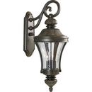 13 in. 60 W 3-Light Candelabra Lantern in Forged Bronze