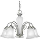 Progress Lighting Brushed Nickel 100 W 5-Light Medium Chandelier 