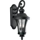 60 W 2-Light Candelabra Hung Lantern in Gilded Iron