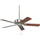 Progress Lighting Brushed Nickel 70W 5-Blade Ceiling Fan 