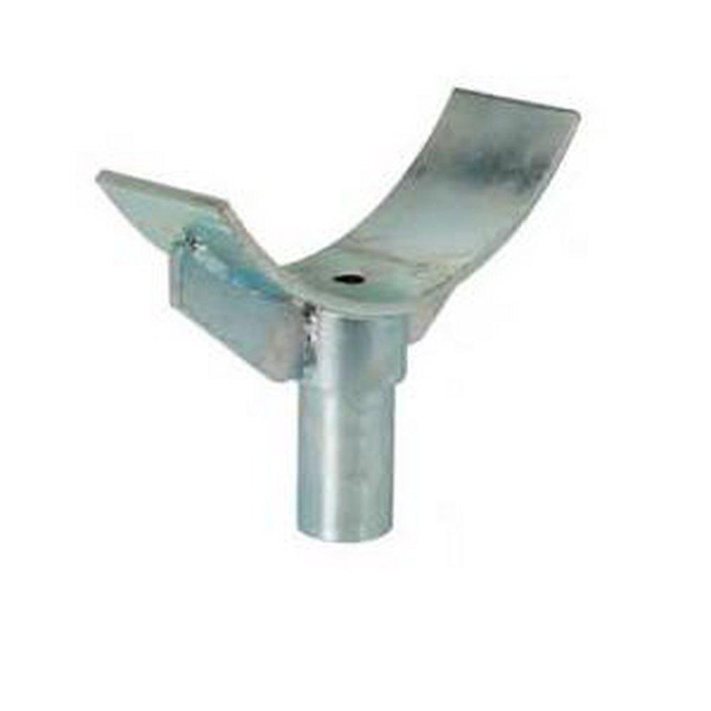 3 in. Galvanized Adjustable Pipe Saddle Support 