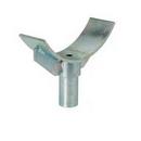 6 in. Galvanized Adjustable Pipe Saddle Support