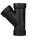Black ABS DWV Wye 