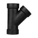 Black ABS DWV Wye 