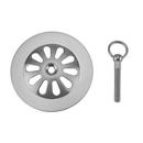 Jaclo Industries Antique Brass *CVR* OLD STYLE TUB STRNR W/BLT & 