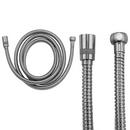 Double Spiral Swivel Hose in Polished Nickel