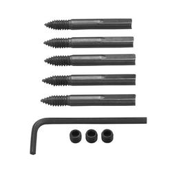 1 - 2-9/16 in. Feed and Set Screw Kit (9 Piece)