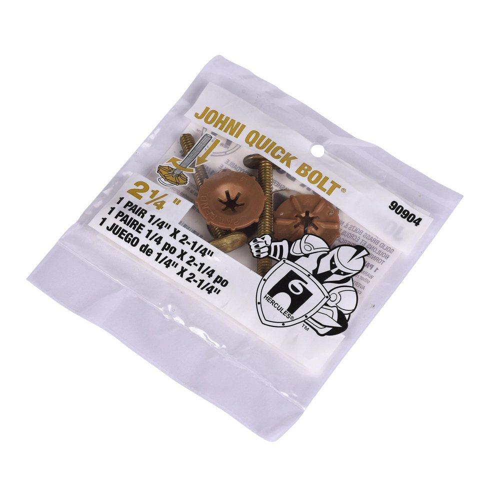 Hercules&reg; Snap Off Closet Bolt 