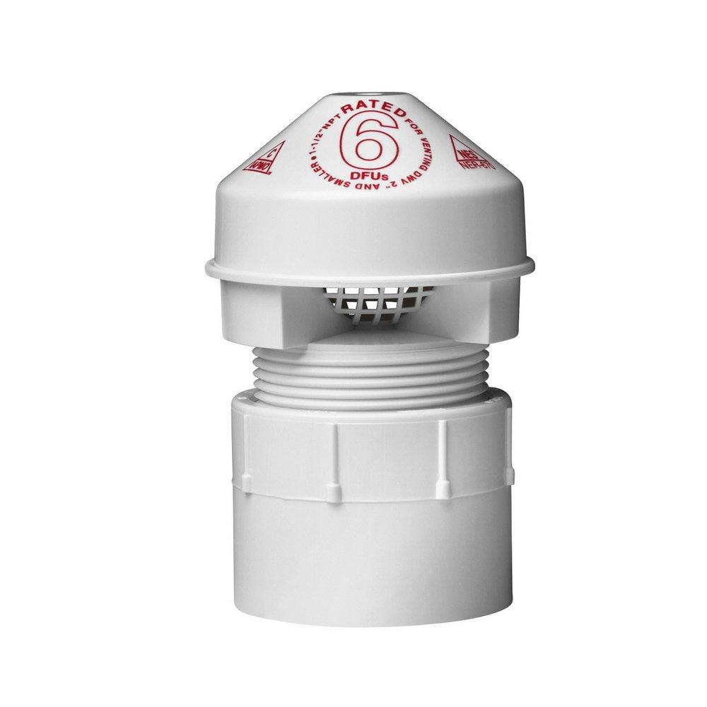 Oatey® White 1-1/2 in. 20 dfu PVC Air Vent 