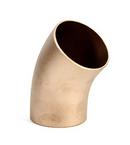 Buttweld 200# Long Radius Copper Nickel 45 Degree Conduit Elbow 