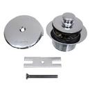 Watco Brushed Nickel 1-1/4 in. Tub Trim Kit 