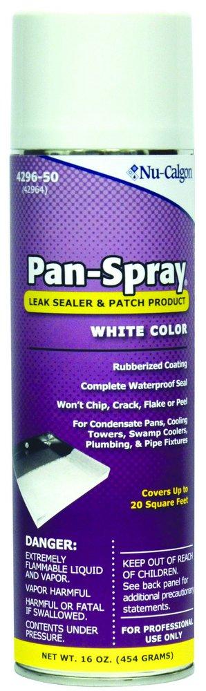 Nu-Calgon White Pan Spray Condensate Pan Sealer Aerosol 