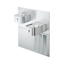 325 W 7.5 gph Dual Wall Mount Water Cooler Kit in Stainless Steel