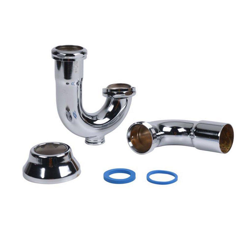 Dearborn Chrome 1-1/4 x 1-1/2 in. P-Trap in Chrome 