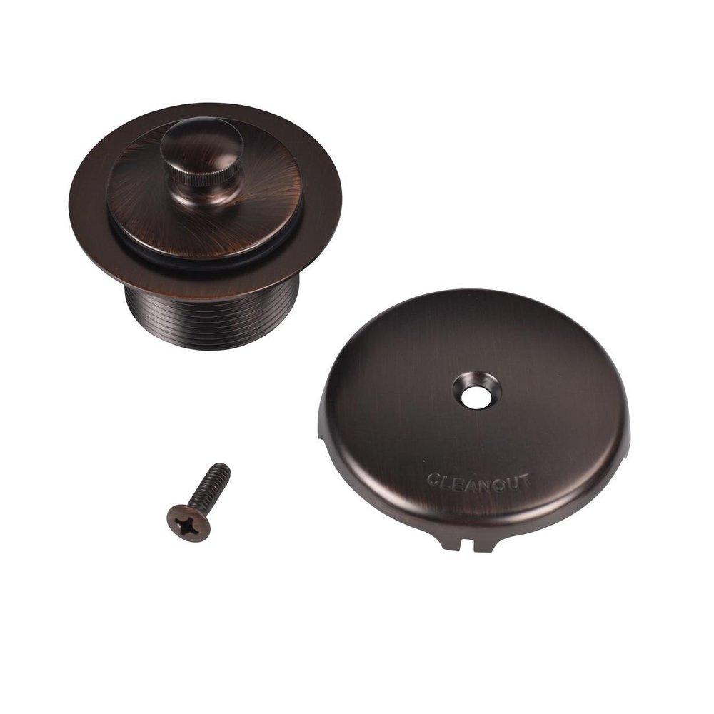Dearborn Rubbed Bronze Plastic Uni-Lift Stopper 