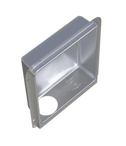 19 x 4-3/8 x 4-3/8 in. Dryer Box Aluminized Steel
