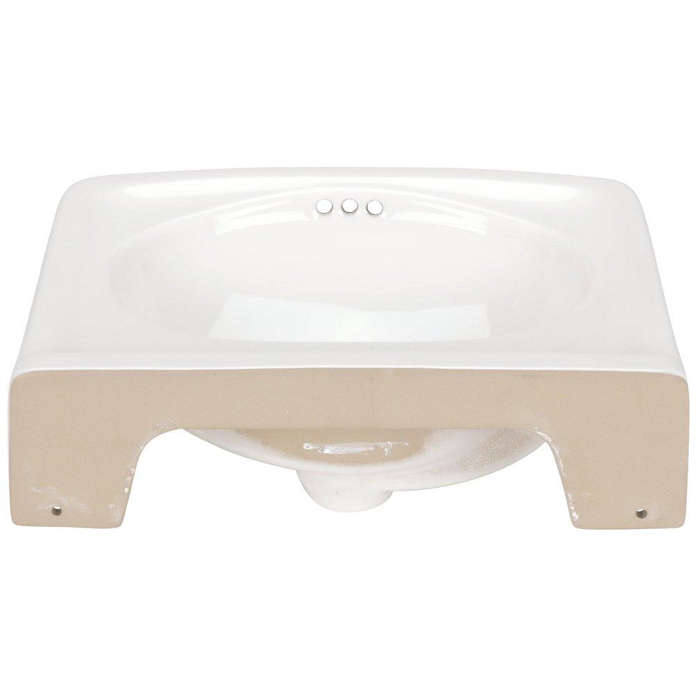 Zurn White Wall Mount Basin 