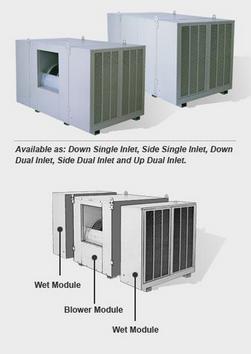 66 x 51-5/8 in. 9875 CFM Evaporative Cooler