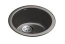 18-3/8 x 8-5/8 in. Single Bowl Drop-In Bar Sink No Hole in Thunder Grey