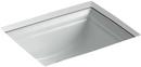 KOHLER Ice&trade; Grey Undermount Bathroom Sink 