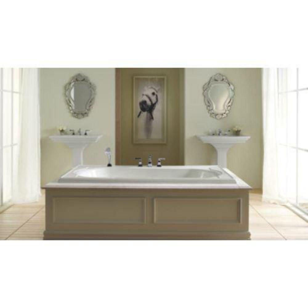 KOHLER Biscuit 20-11/16 in. Undermount Rectangular Vitreous China Bathroom Sink 