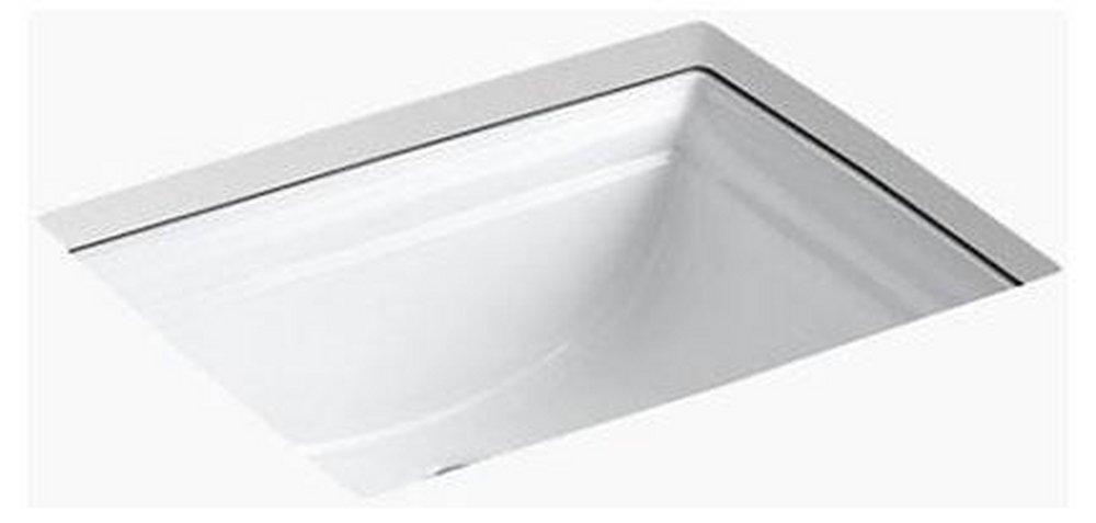 KOHLER White Undermount Bathroom Sink 